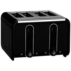 Dualit Studio 4-Slice Toaster, Black